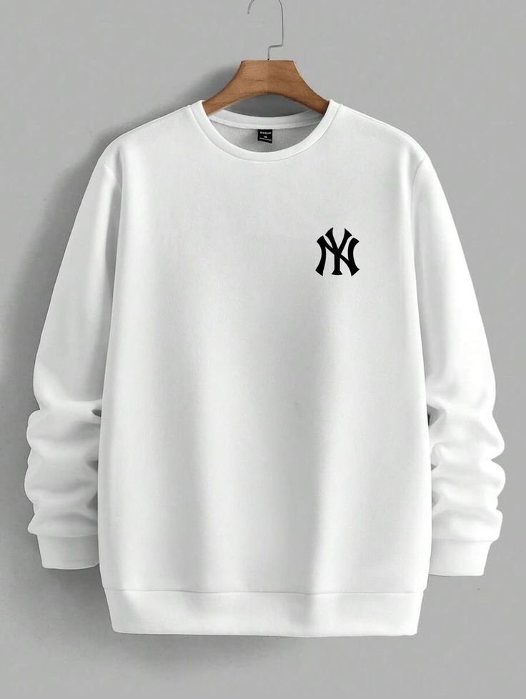 Men's Premium Fleece Sweatshirt – Casual Round Neck Pullover | One Step Store